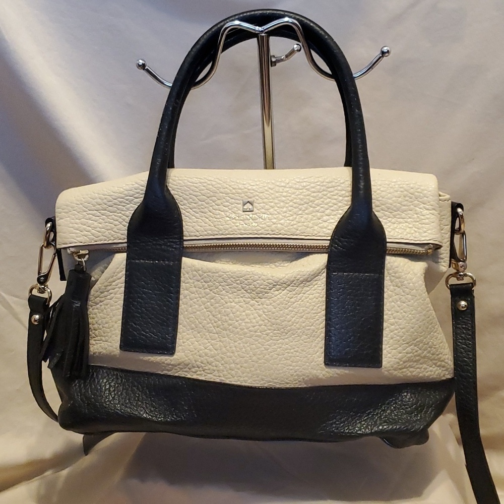 Kate Spade Black and Cream Tote Bag